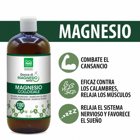 Magnesio Coloidal Spray Sublingual (100ml)