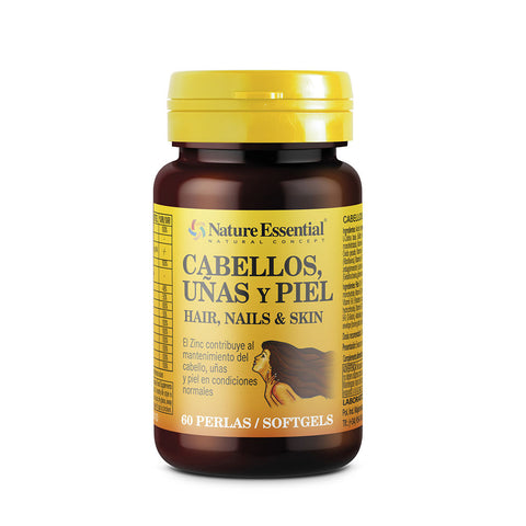 Suplemento Cabellos Uñas y Piel Nature Essential