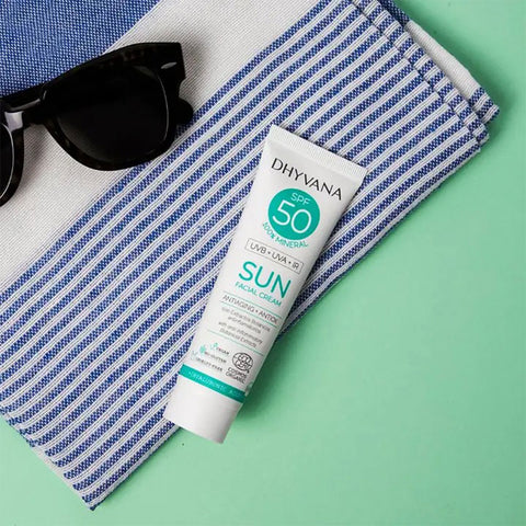 Crema solar SPF 50 SUN - Fotoprotector 100% Mineral