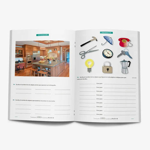 Caderno Rubio A4 para a Estimulação Cognitiva da Linguagem