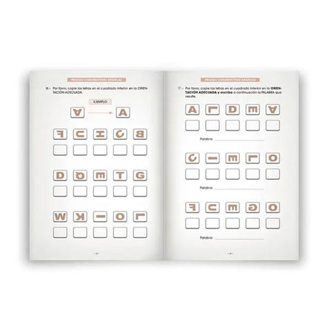 Ejercicios de praxias para prevenir el deterioro cognitivo en personas mayores.