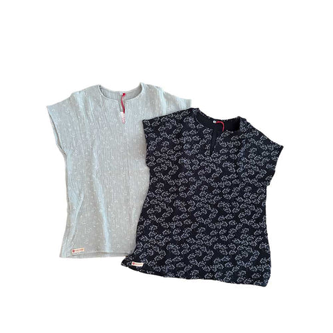 Oferta Exclusiva Día de la Madre - Pack Blusas adaptadas Aire: Azul marino y verde-agua