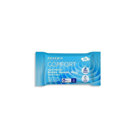 Papel higiénico húmedo Pharmia Comfort