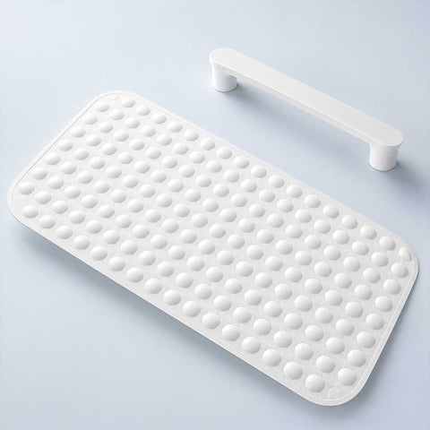 kit seguridad en el baño: alfombrilla de ducha + agarre de ducha